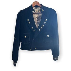 Sugarlips Corduroy Embroider Sleeve Jacket